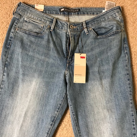 Women’s Levi’s Curvy Boot Cut Jeans Size 16/33 - Picture 7 of 8
